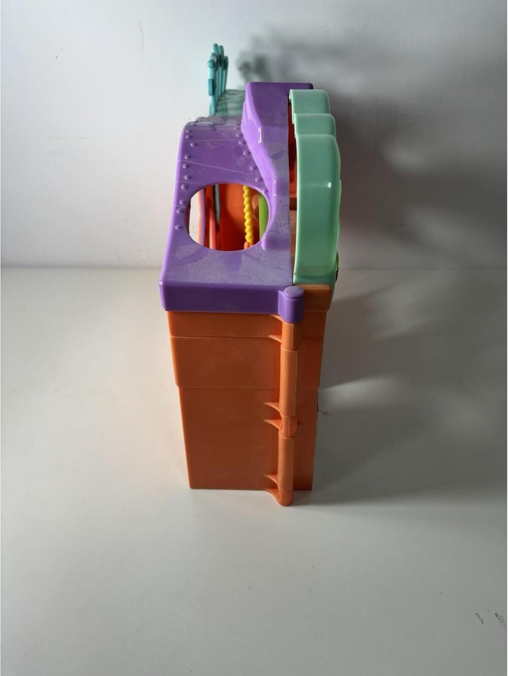 Littlest Pet Shop "Pets Only" 2007 Orange Club Playset Folding Clubhouse Hasbro - Picture 9 of 9